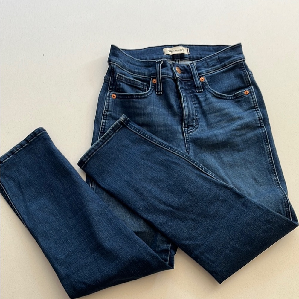 Madewell mid rise stovepipe